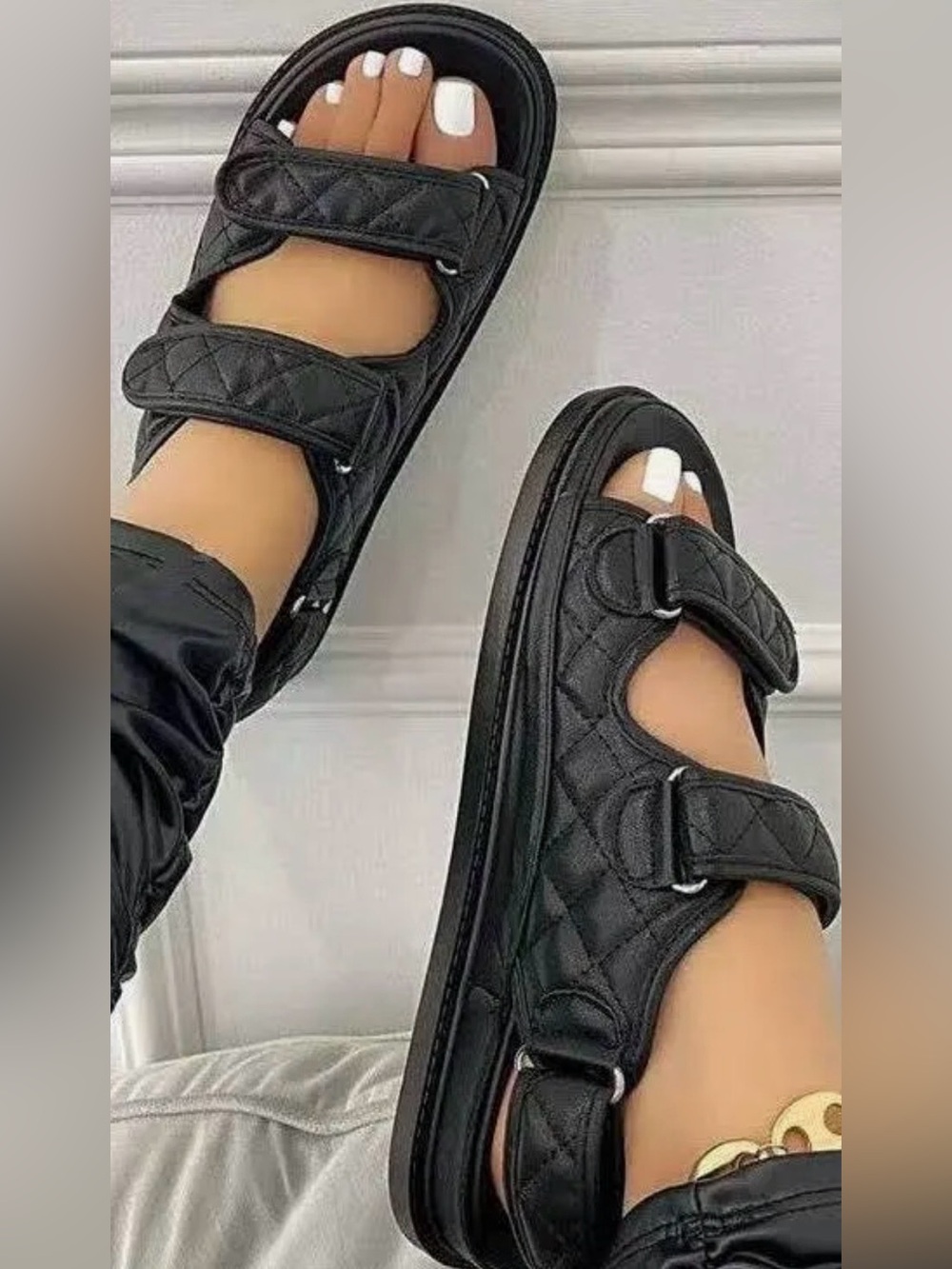 A New Day Quilted Dad Sandals